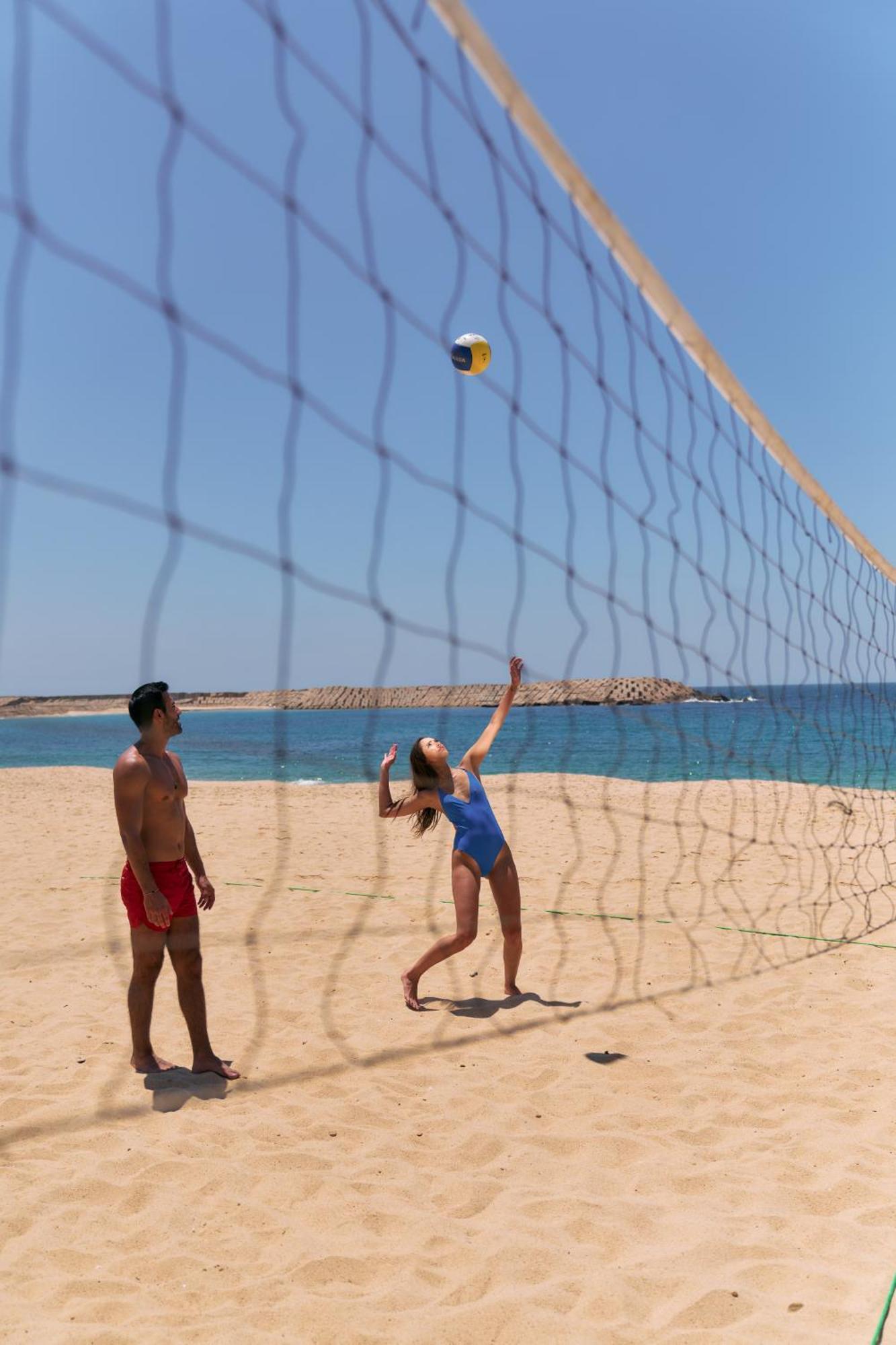 Four Seasons Hotel Alexandria At San Stefano Zewnętrze zdjęcie Beach volleyball