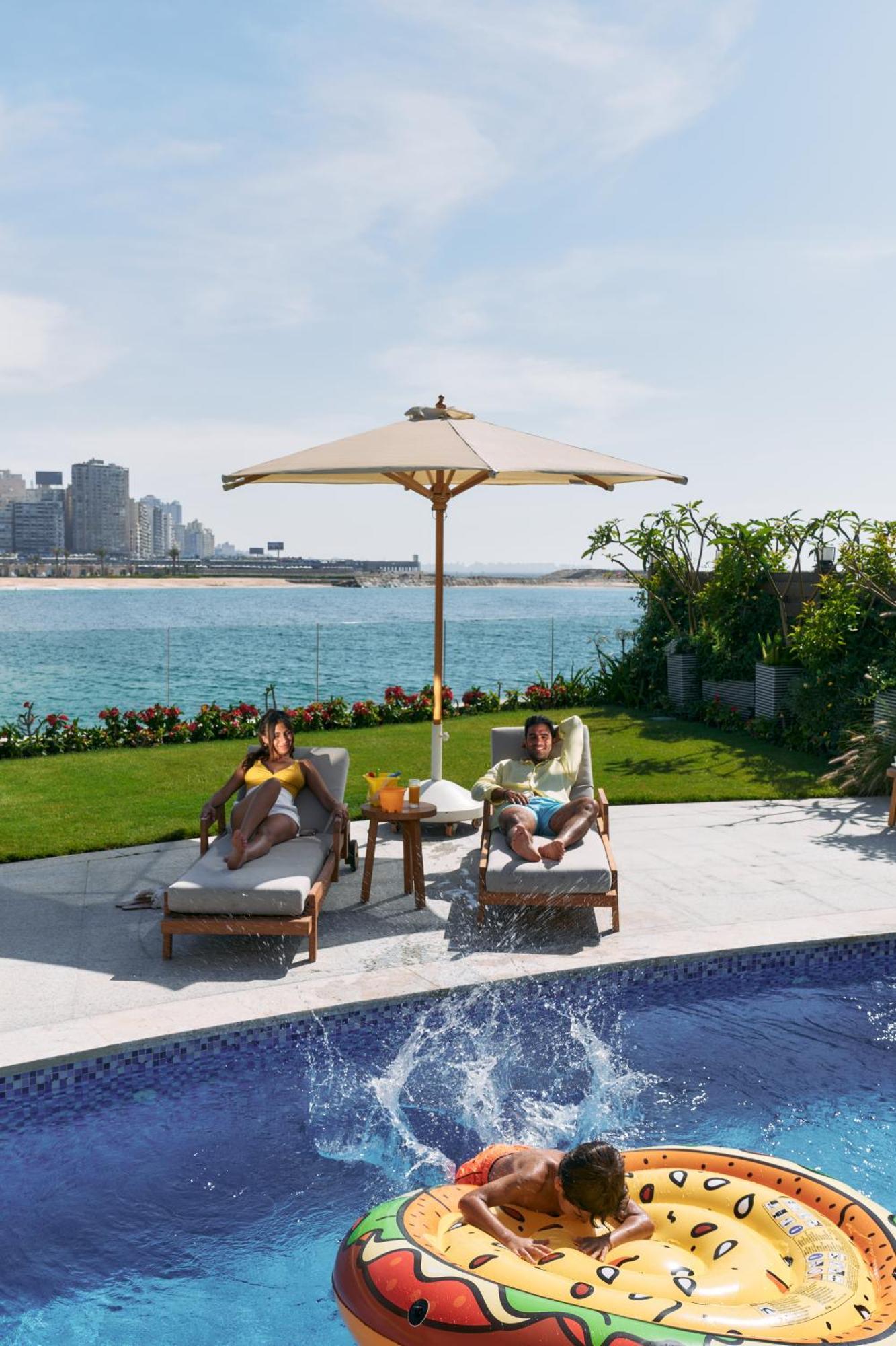 Four Seasons Hotel Alexandria At San Stefano Zewnętrze zdjęcie The View